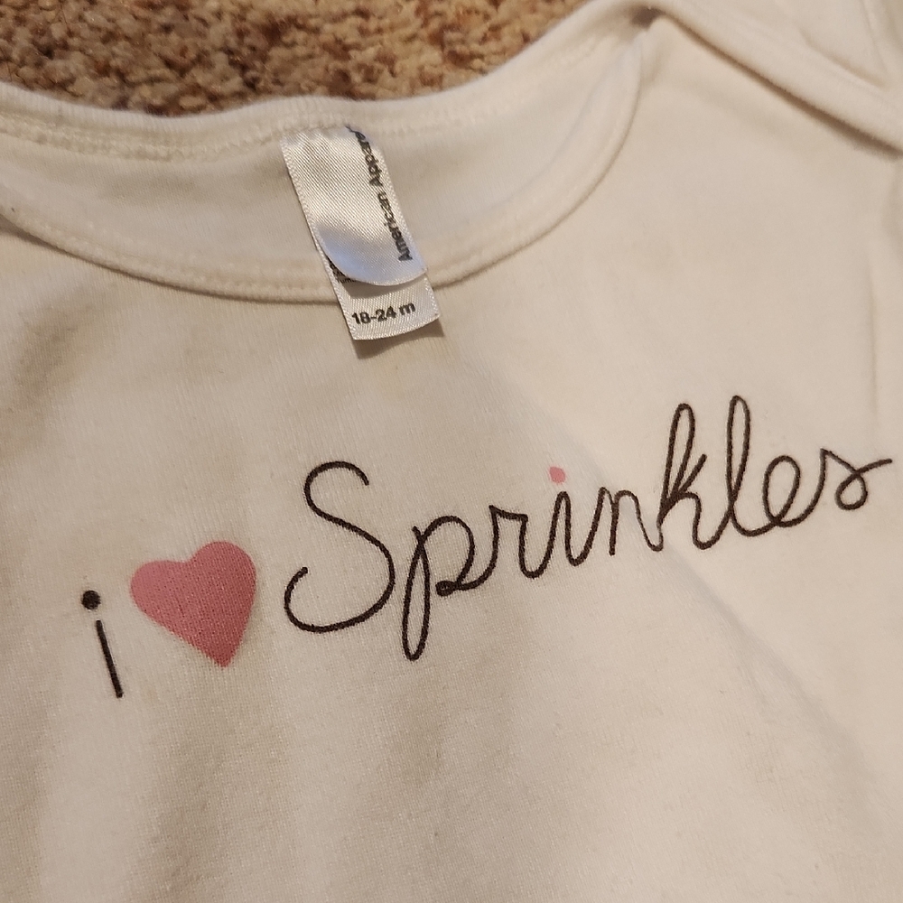 *Limited Edition* I 💓Sprinkles Onesie 18-24 Months